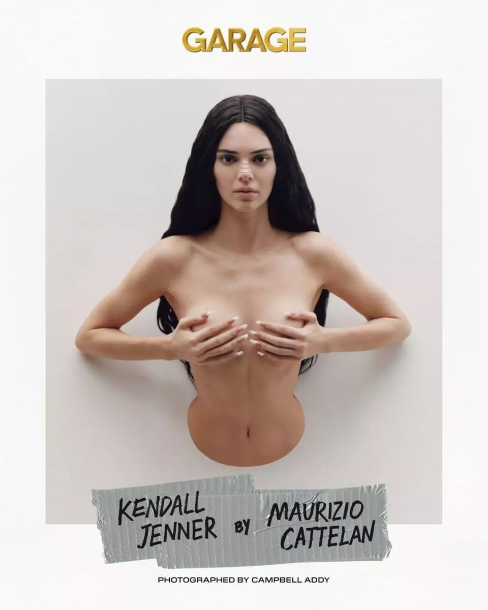 Kendall Jenner membintangi sesi foto provokatif untuk penerbitan garaj 100716_1