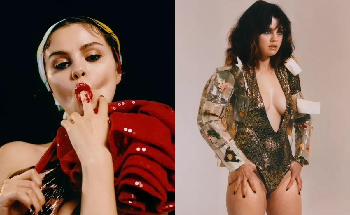 Selena Gomez ya nuna adadi a cikin babban hoto na farko ga Dazed