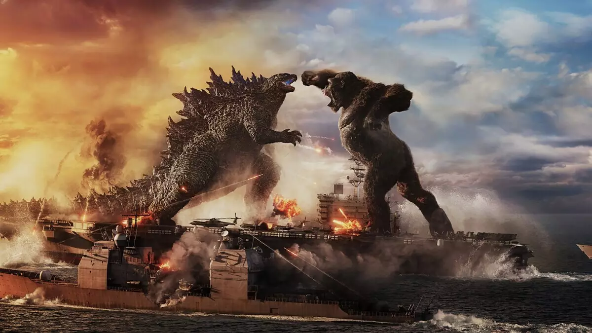 A primeira batalha de monstros em "Godzille vs Kong" durará 18 minutos