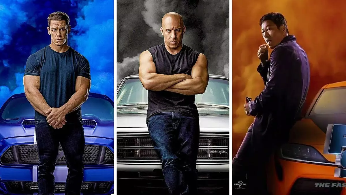 Reunion of the house and Khan on new frames from "Furious 9"