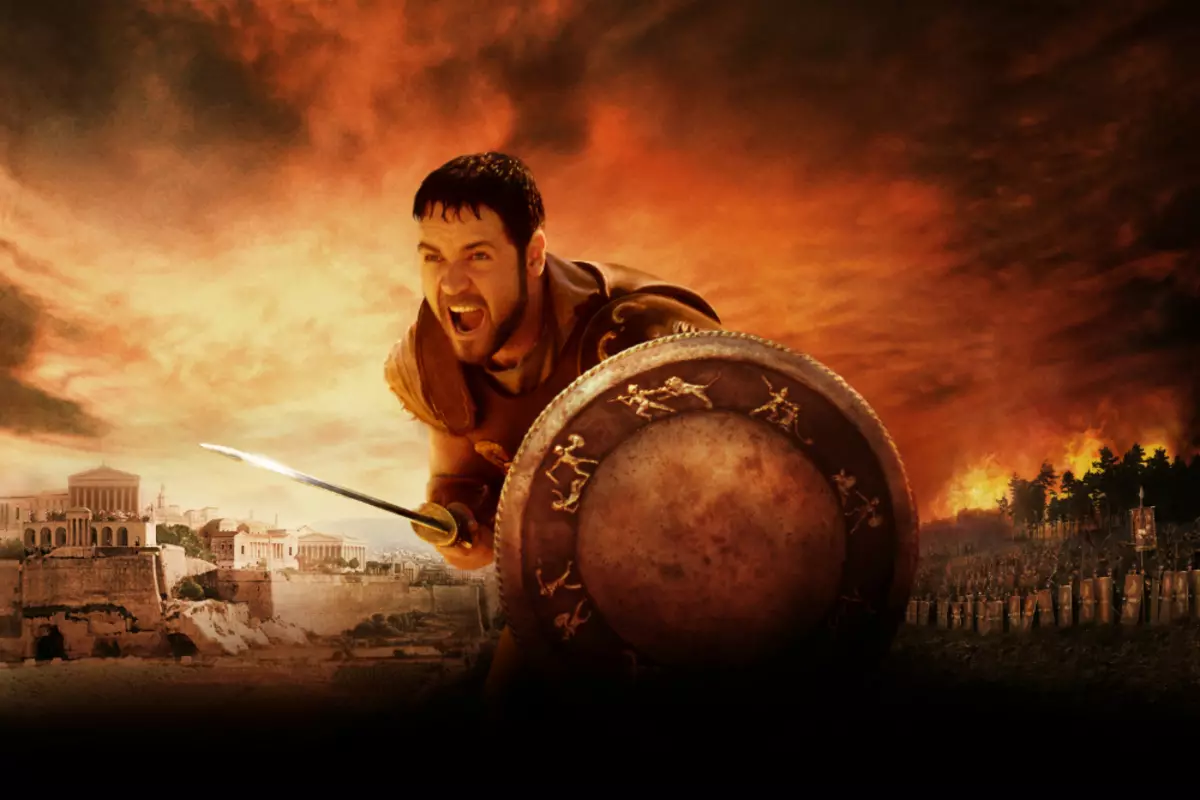 Maximus kan in die eindstryd van die gladiator oorleef, indien nie Ridley Scott nie