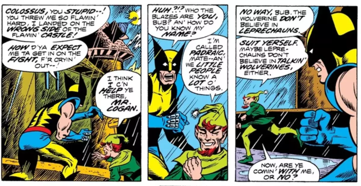All'improvviso: il vero nome di Wolverine ha rivelato Leprechaun 101778_1