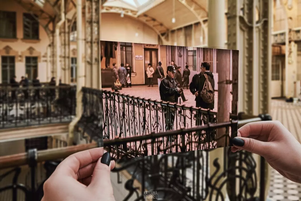 Как се е променил Санкт Петербург: Снимката на града е сравнена с рамката на филма 