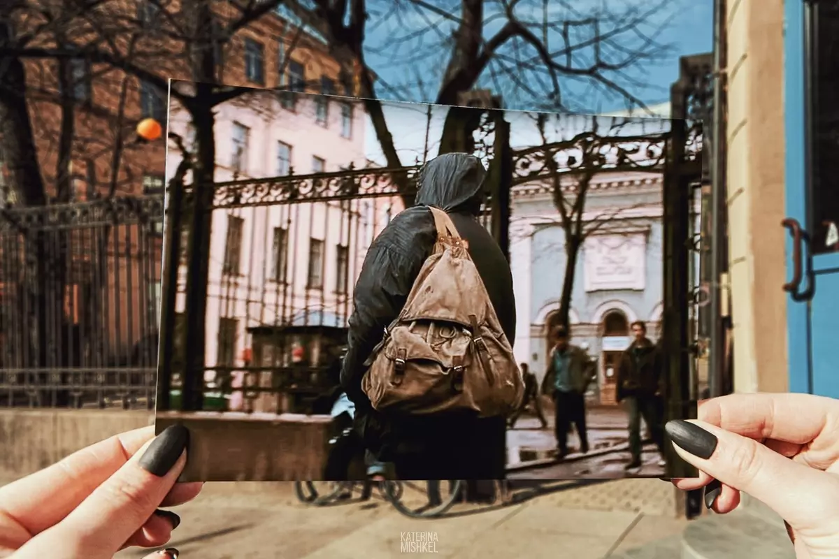 Πώς αλλάζει η Αγία Πετρούπολη: η φωτογραφία της πόλης συγκρίθηκε με τα πλαίσια της ταινίας 