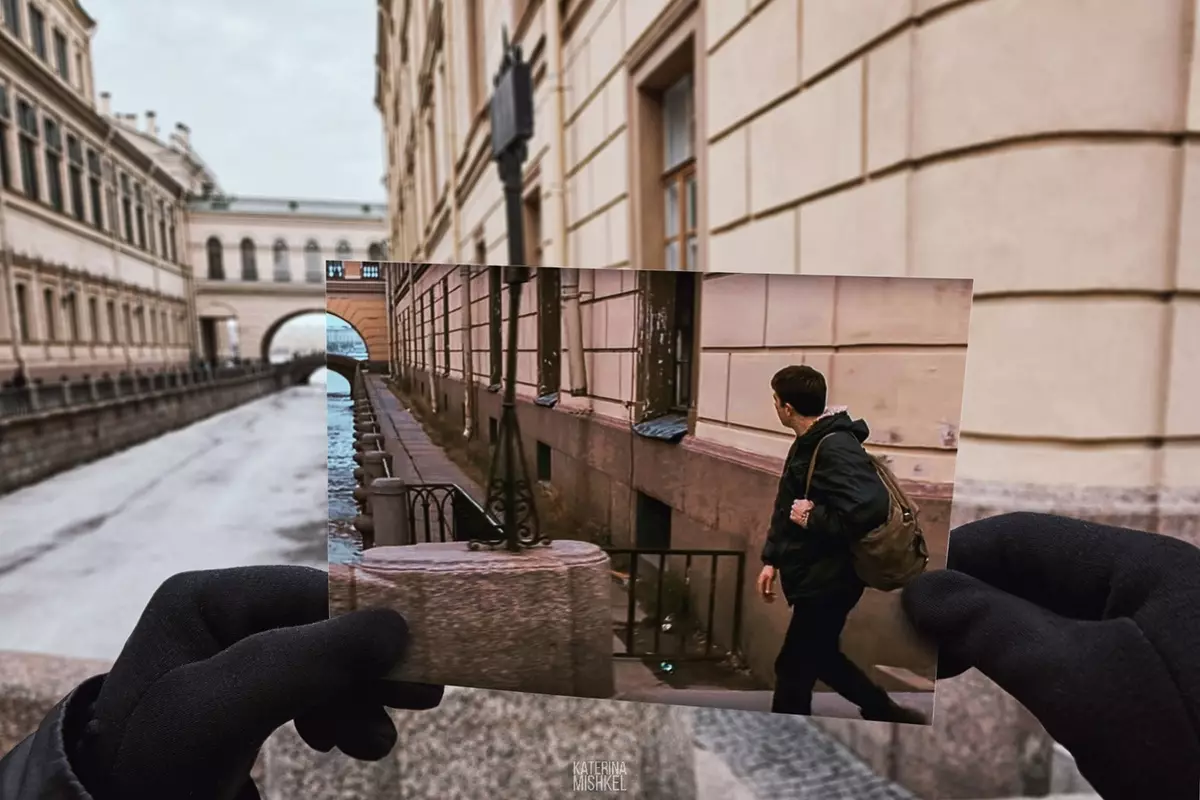 Jak zmienił się St. Petersburg: zdjęcie miasta porównano z ramkami filmu 