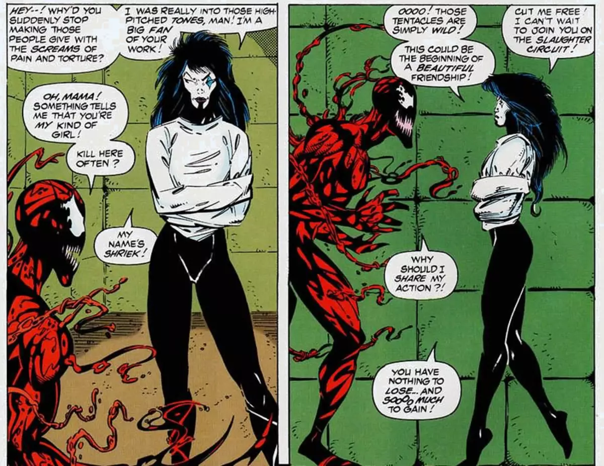 "Venom 2": Netið hefur upplýsingar um söguþráða villains Carnazh og öskra
