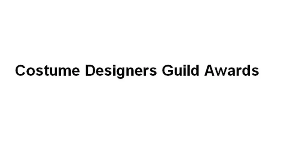 13. árleg verðlaun búningshönnuðir Guild Awards