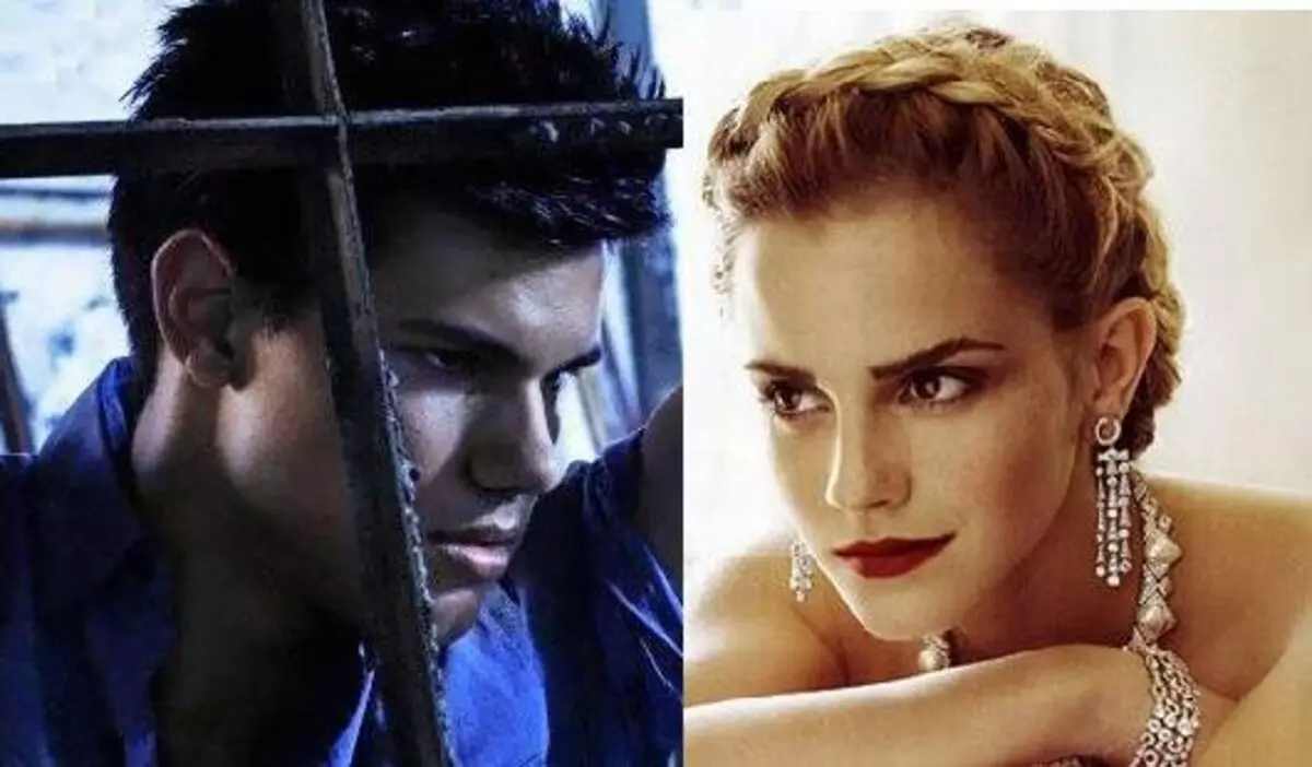 Taylor Lautner e Emma Watson traballarán xuntos