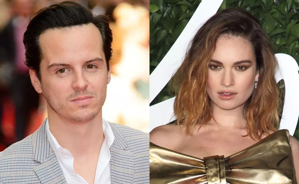 Star "Sherlock" Andrew Scott i Lily James jugaran a la mini-sèrie "A la recerca de l'amor"