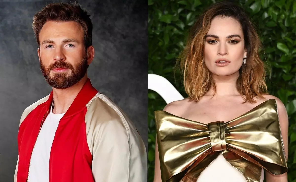 Chris Evans fant hotellet med Matt Smiths elskede, Lily James