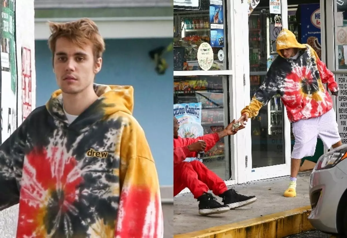 Foto: Justin Bieber vytváří dobré skutky na ulicích Miami