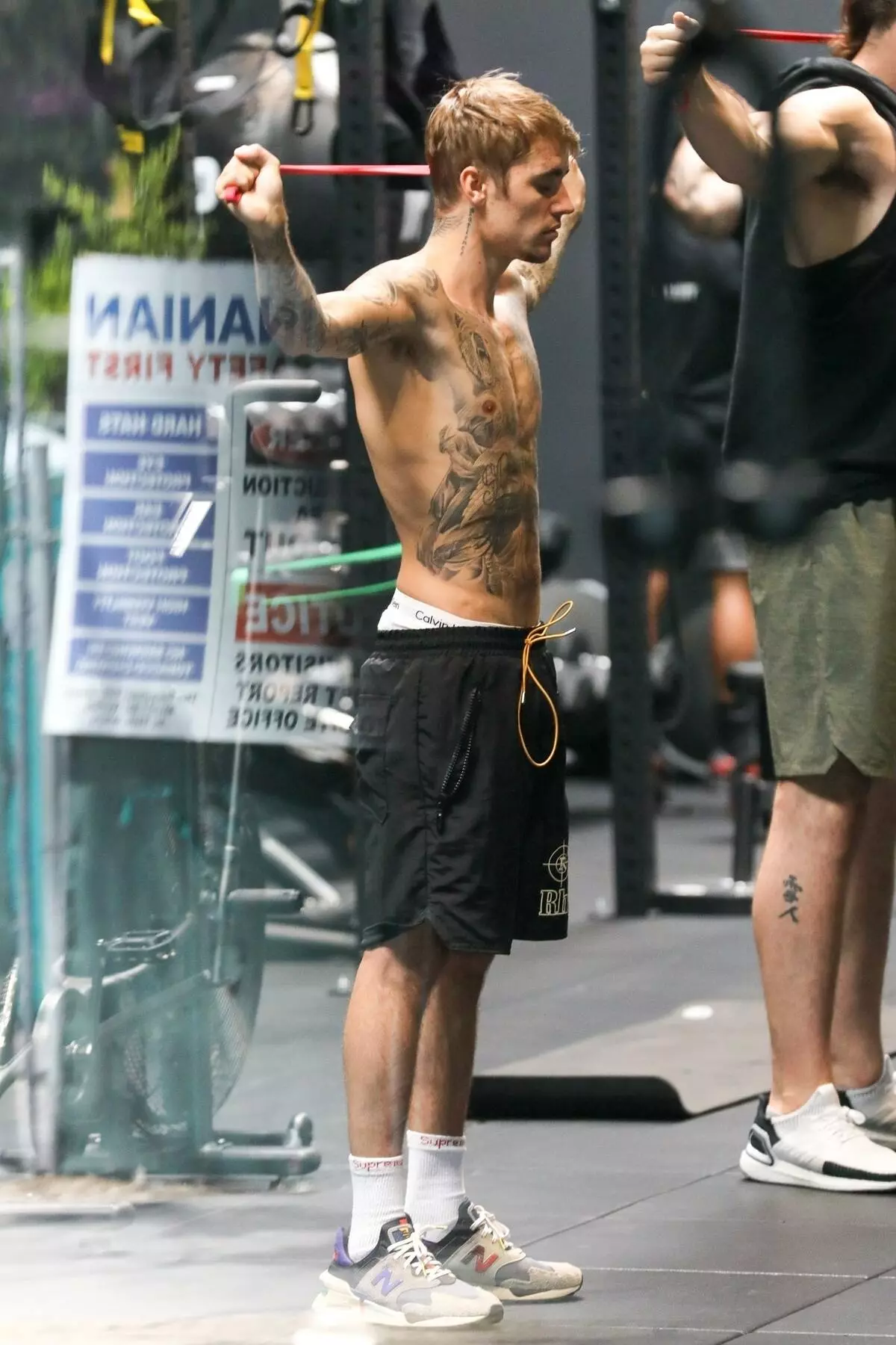 Radna terapija: Justin Bieber u treningu u Los Angelesu 109195_1