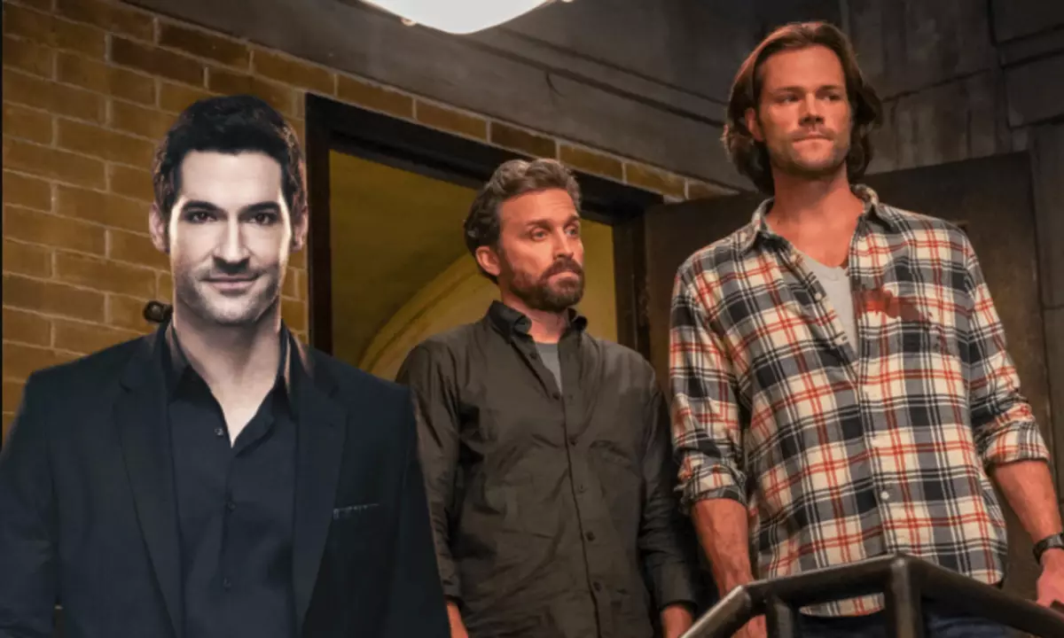 Der Stern "Supernatural" erschien auf dem Set von 5 Jahreszeiten "Lucifer"