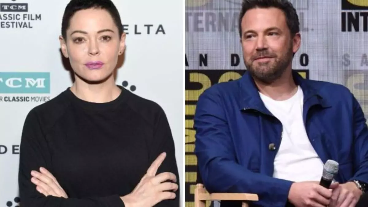 گلاب McGowen ہاروی وینسٹین کی پیچیدگی میں بین Affleck پر الزام لگایا