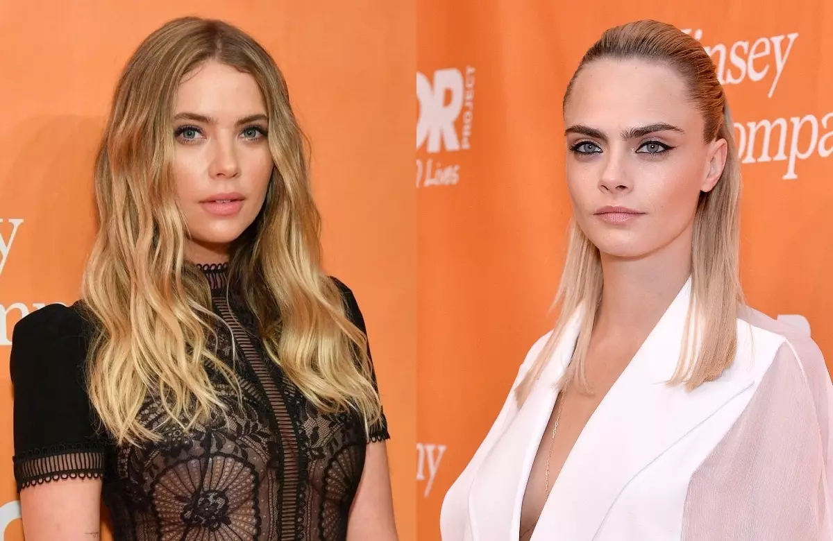 Mampidi-doza sy romantika: Ashley Benson dia nanao tatoazy ho fanomezam-boninahitra an'i Kara Malievin