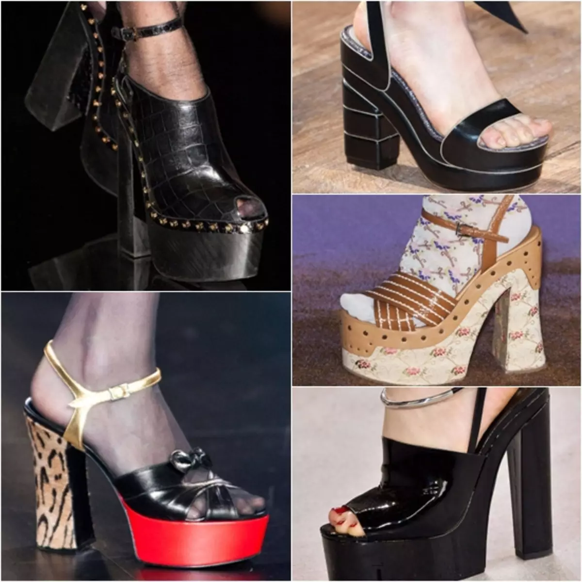 Ang sapatos sa Fashionable Women Spring-Summer 2015: Mga Litrato nga ang mga Modelo Mahimong Fashion 117563_5