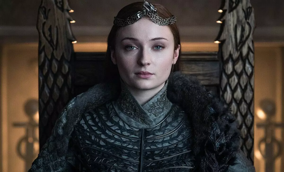 Sophie Turner se llevó a casa, starks de la "Juego de Tronos"