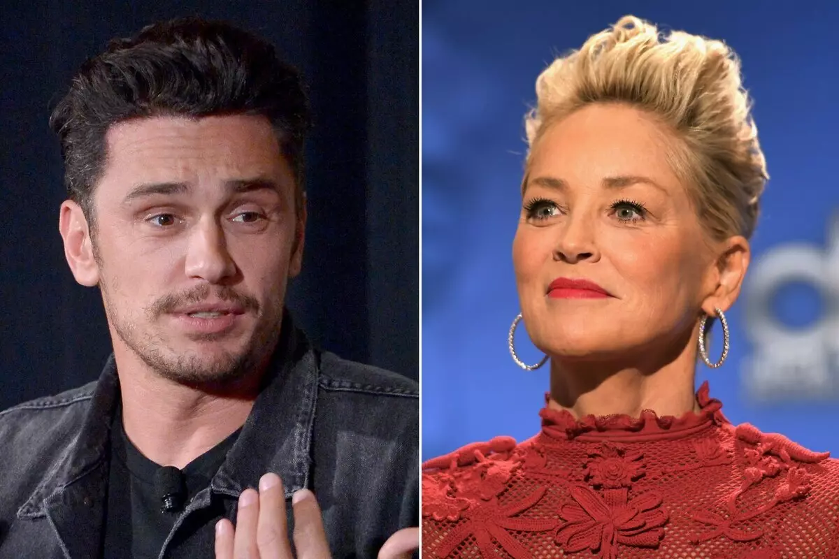 Sharon Stone ferdigene de beskuldige fan pesten fan James Franco