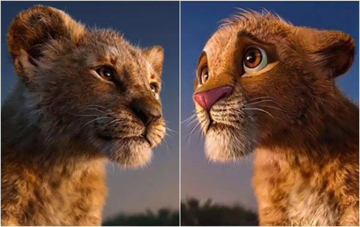 Cartoon bado ni bora: shabiki redraw mashujaa wa "Mfalme Simba" remake