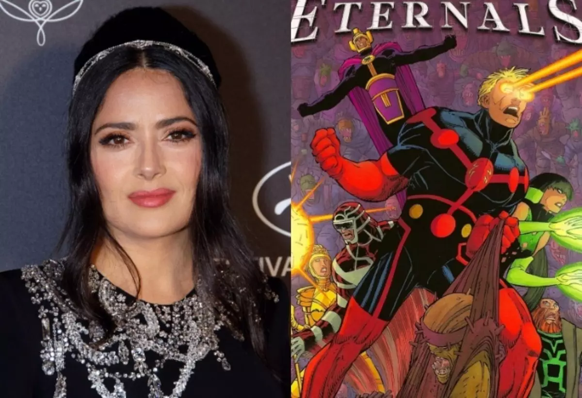 Salma Hayek kan lid worden van het filmseed Marvel