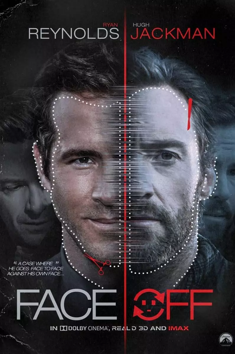 粉絲提供Ryan Reynolds和Hugh Jackman，重新啟動電影“沒有面部” 125069_1
