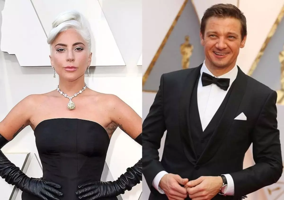 Media: Lady Gaga rankontre ak zetwal la "vanjeur" Jeremy Renner