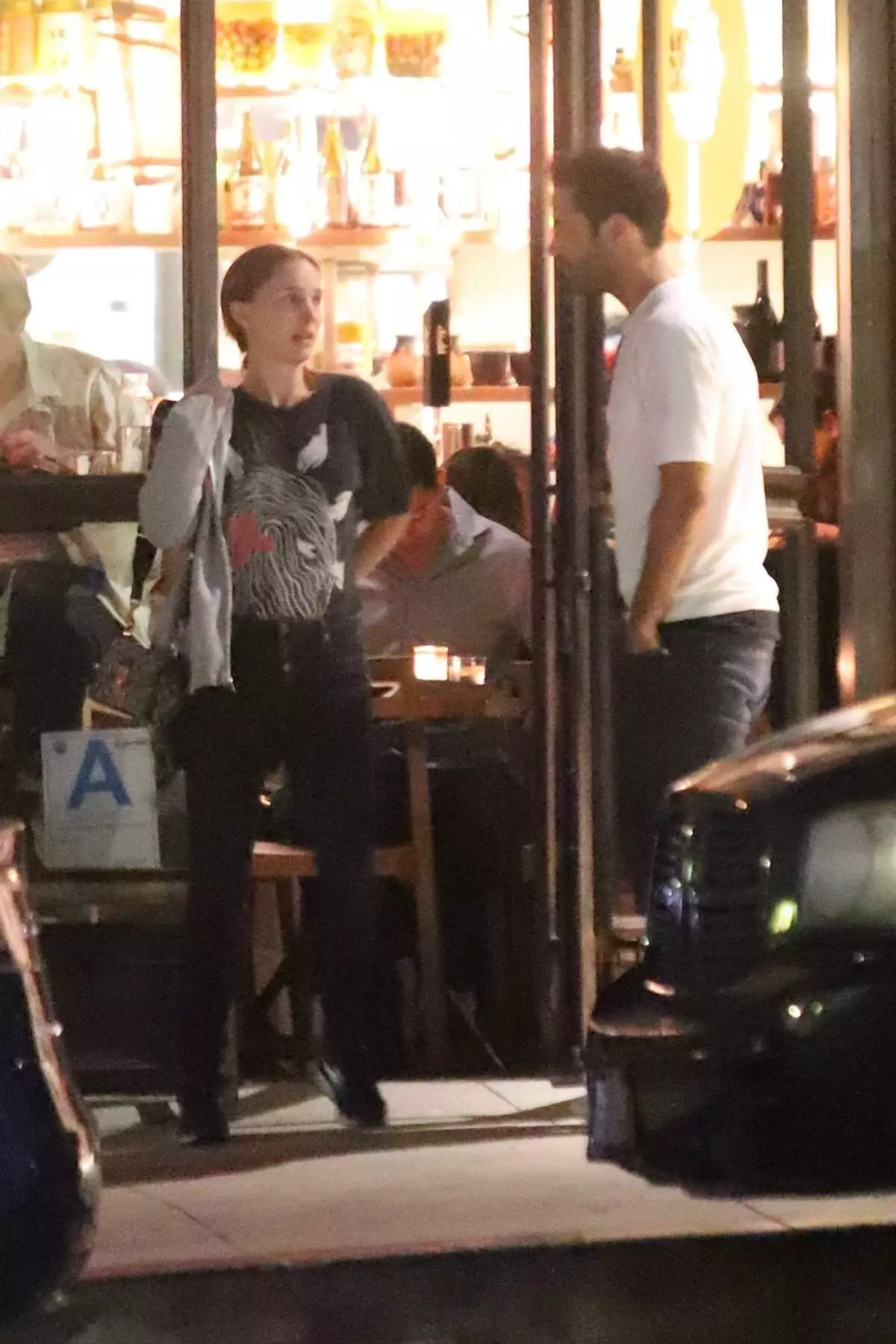 Meget flot: Natalie Portman på en romantisk middag med sin mand i Los Angeles 126165_3