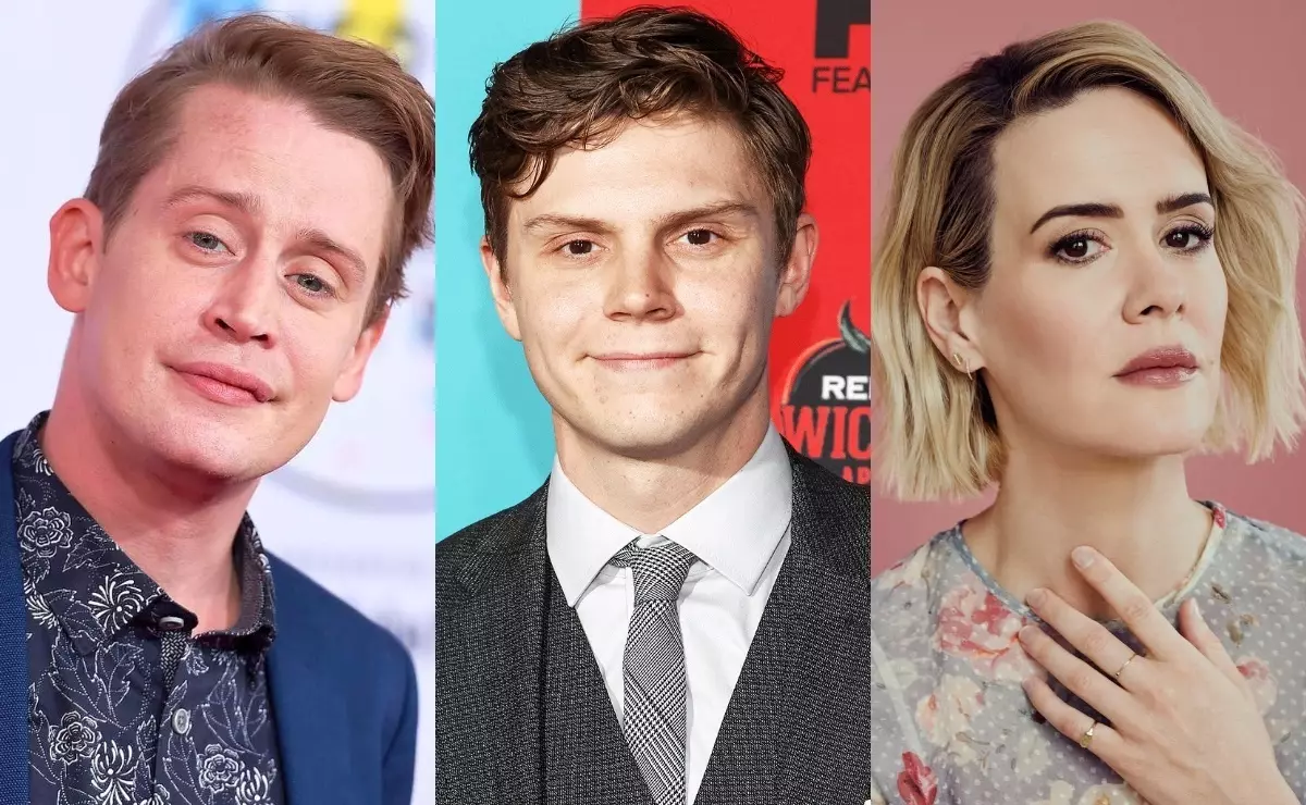 Makola Kalkin သည် Evan Peters နှင့် Sarah Pareson တို့နှင့်အတူ "American Horror History" တွင်ကစားသည်။