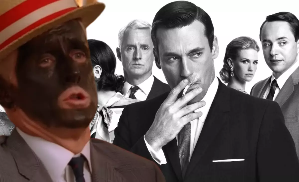 The creators of "madmen" rescued the episode with the image of Blackfield from removal