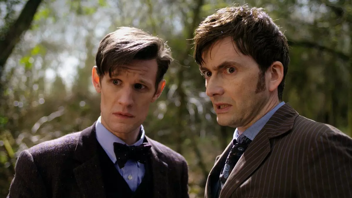 Stars "Dokteren déi" David Tennant an de Matt Smith ass wéinst dem neie Show Format