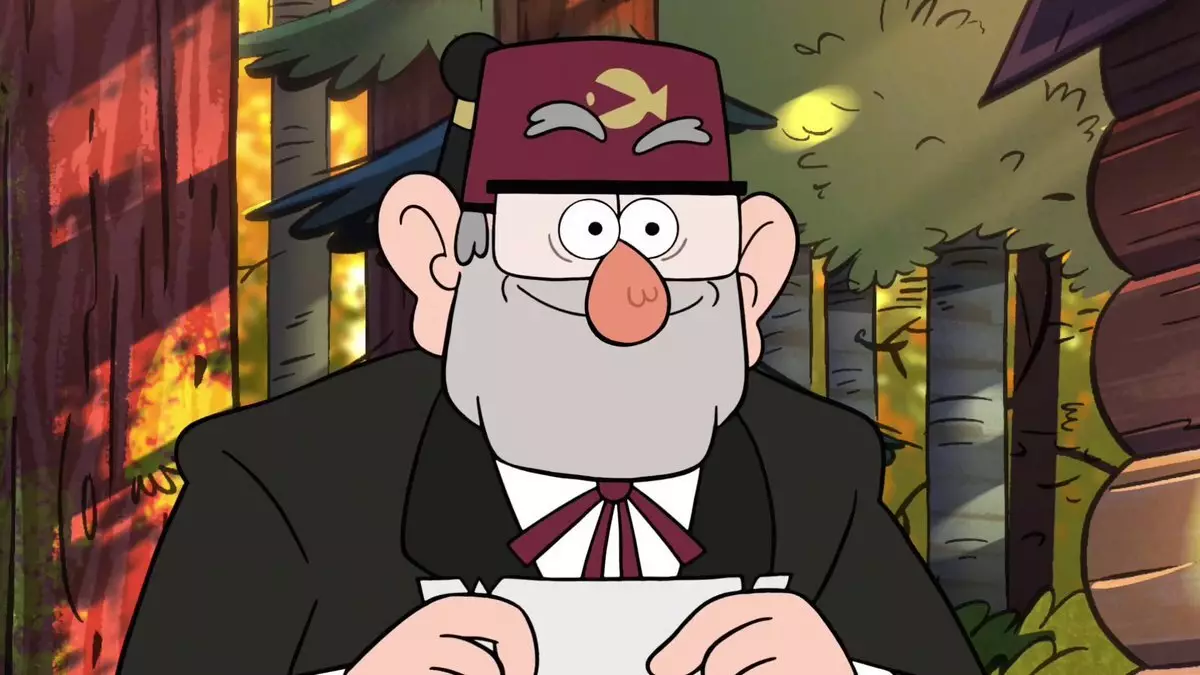 Dili aprobahan sa Psychotherap ang: Ang Magbubuhat sa "Gravity Falls" nagpakita sa usa ka realistiko nga si Uncle Stan