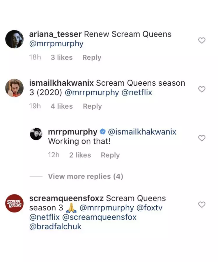 Ryan Murphy megerősítette, hogy a 