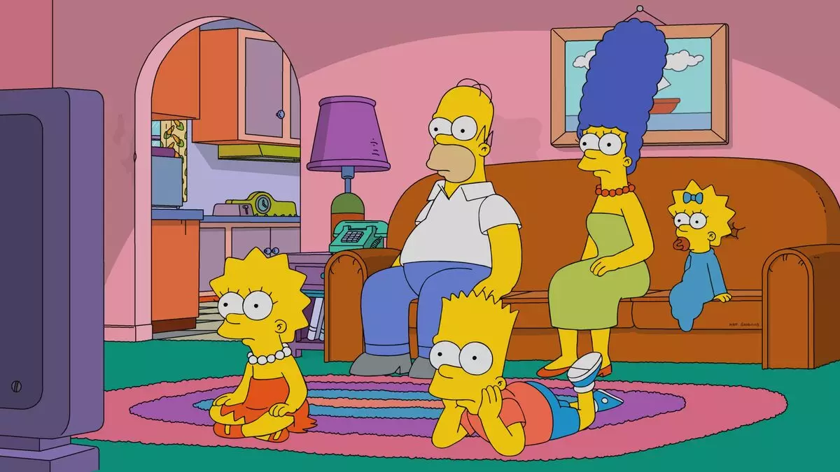 Familia a repetat screensaverul "Simpsons" și a fost jucat de Creatorul seriei (video)