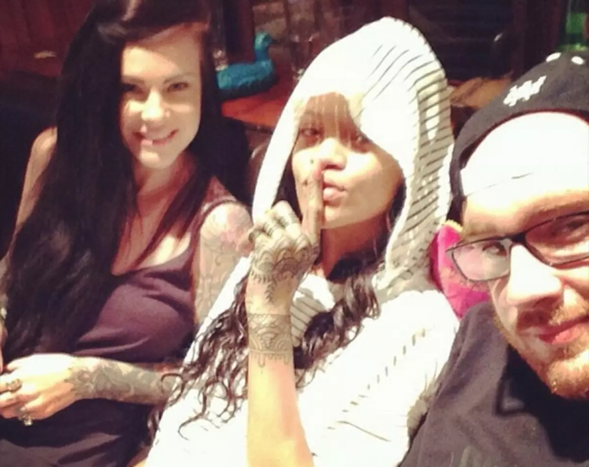 New Tattoo Rihanna.