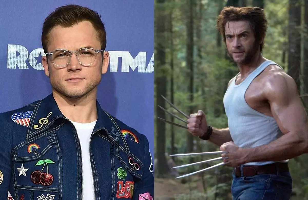 Nagkomento si Taron Edgerton sa mga alingawngaw na gagawin ni Wolverine.