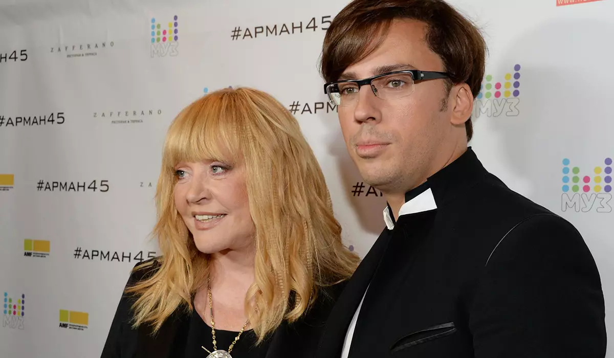 "A kallon farko - Gurchenko": Galkin ya jawo hankalin sabon hoto tare da Pugacheva