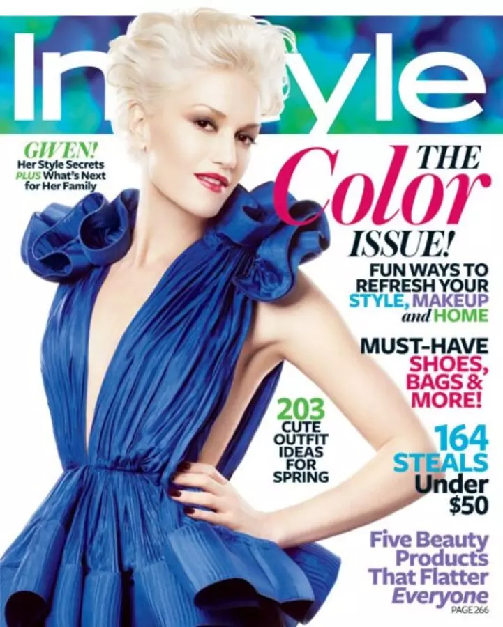 Հարցազրույց Gwen Stephanie համար ապրիլյան instyle