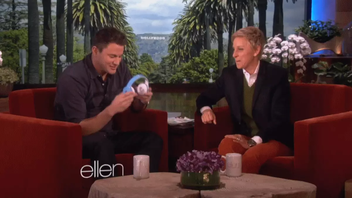 Channing Tatum na Shaw Ellen Dederesses