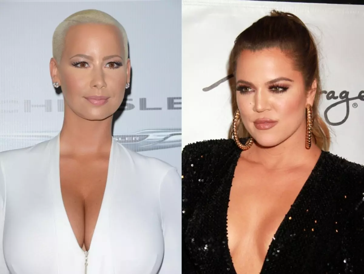 Amber Rose Vs. Քլոե Քարդաշյան. Ով ով է ով: