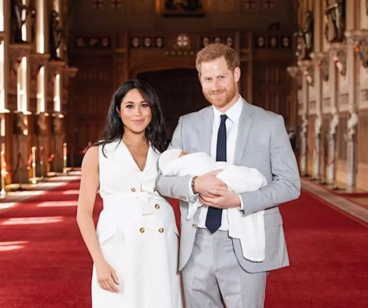 Foto: El príncipe Harry y Megan Marcle presentó a un hijo recién nacido.