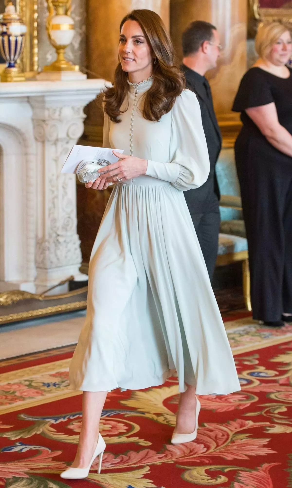 Don chéad uair le fada: Megan Gléasra agus Kate Middleton le chéile ag an gceiliúradh in onóir Prince Charles 143556_1