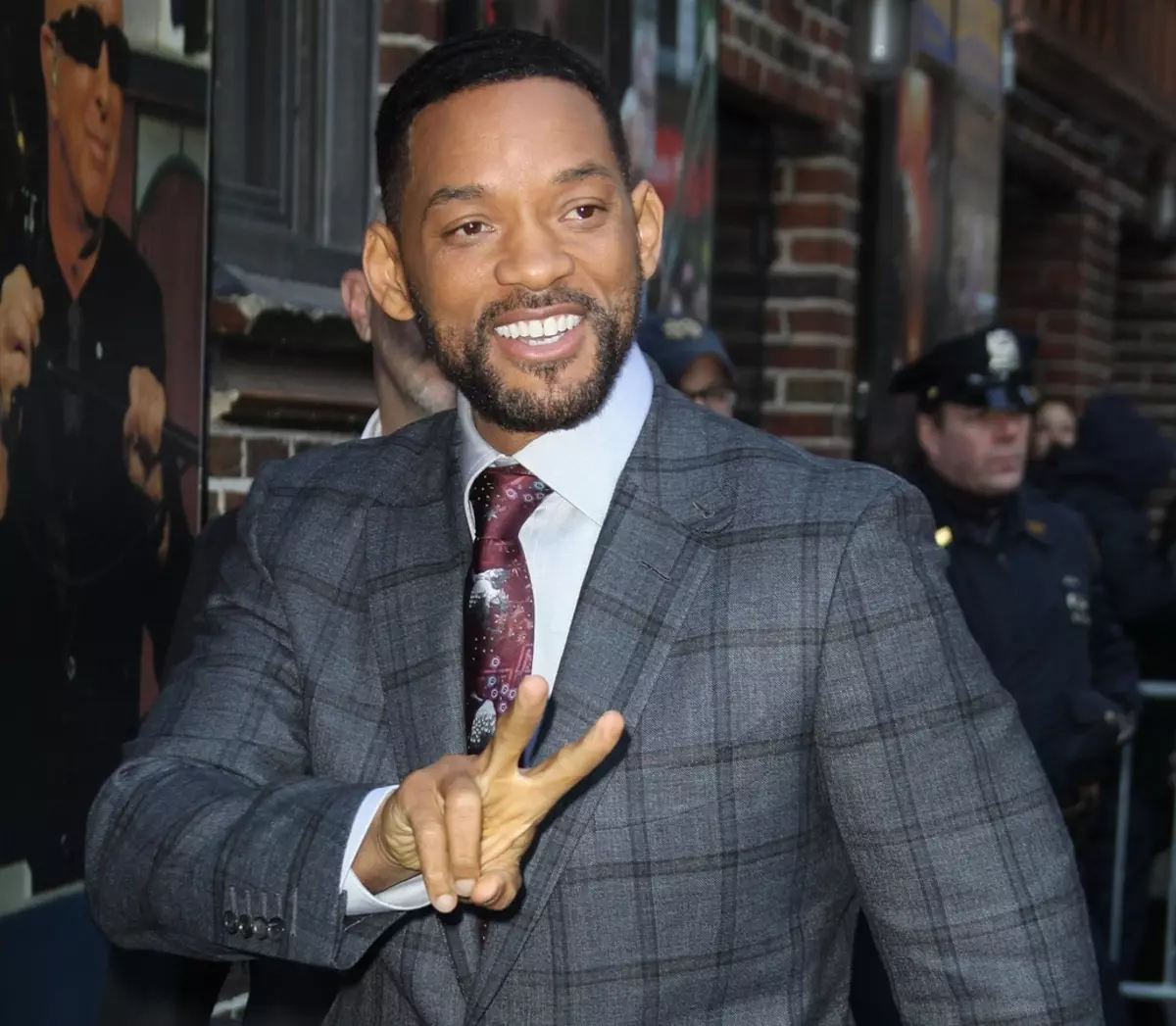 Video: Will Smith reads rap on David Letterman's show