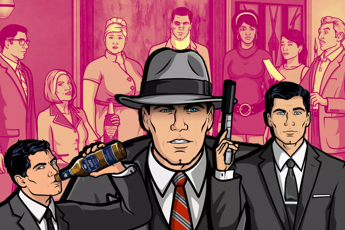 Series Animated "Archer" di demsala 12-an de dirêj kir