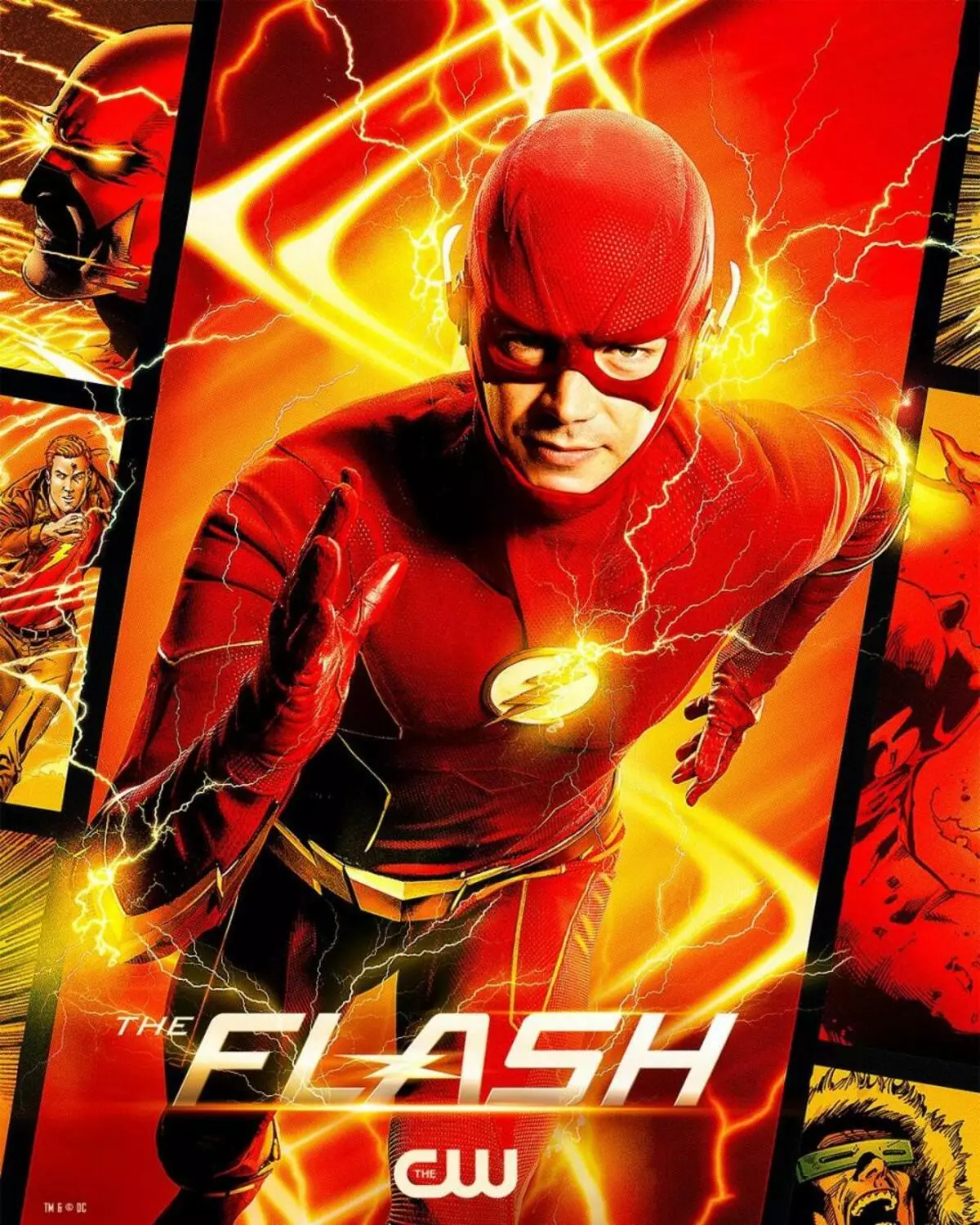 Ang CW channel ay nag-post ng mga poster ng paparating na mga panahon ng Flash, 