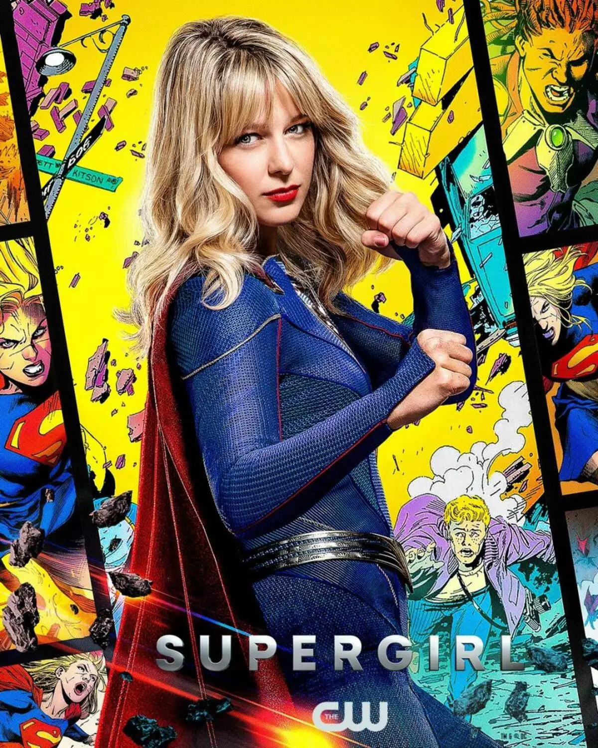 CW kanál Publikované plagáty nadchádzajúceho flash sezóny, 