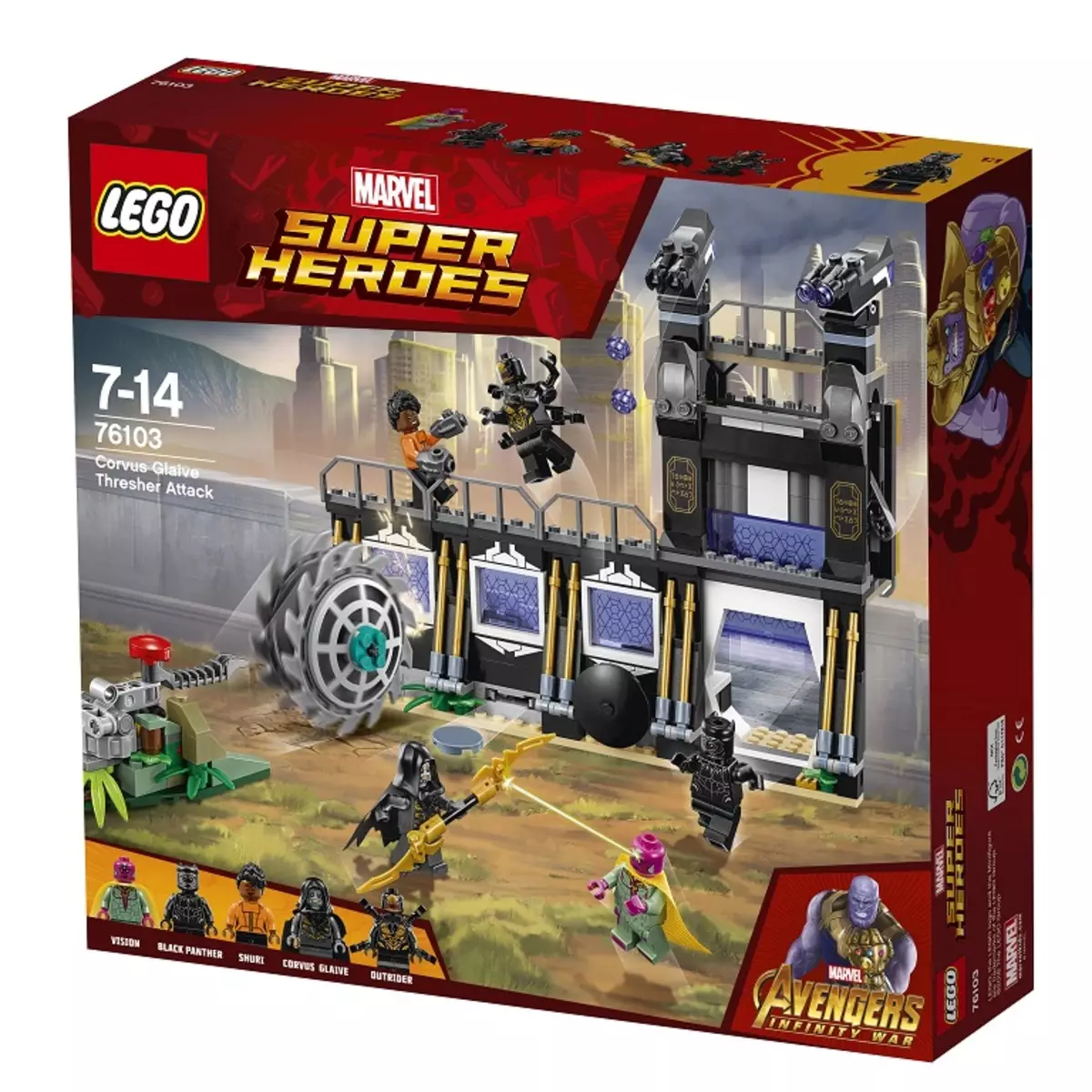 Novelty Lego® Marvel Super mahery: Ady Infinity 147429_3