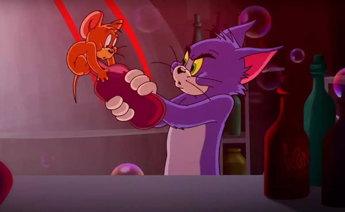 Desen ki pi ba "Tom ak Jerry" ap resevwa yon remò plen longè ak aktè vivan