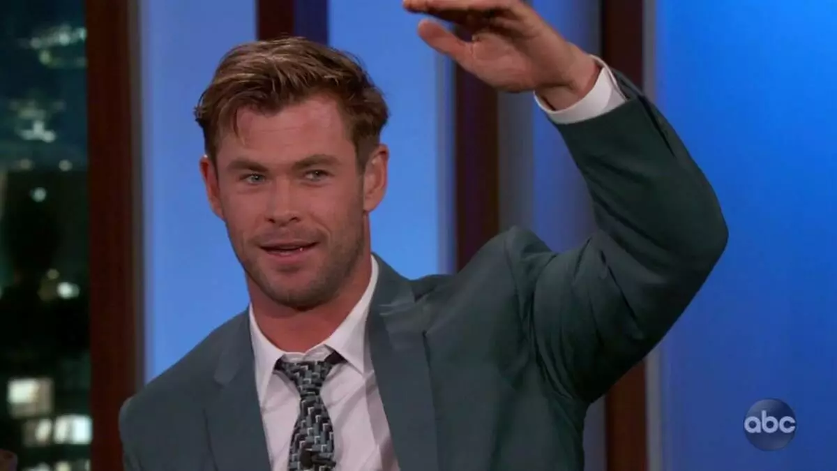 Chris Hemsworth verletzte seine Tochter fast aufgrund von Versuchen, in Disneyland zu beißen 150593_1