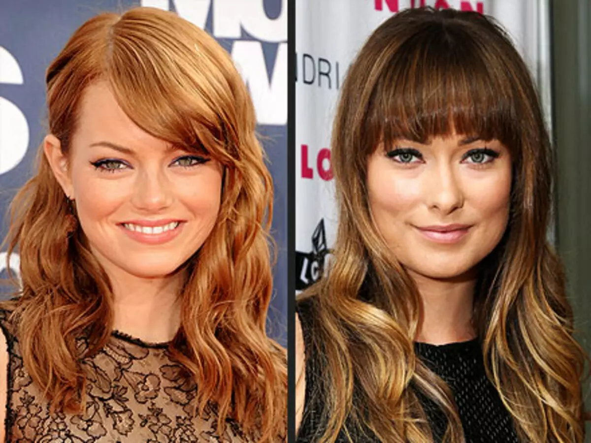 Emma Stone dan Olivia Wilde Steel Revlon