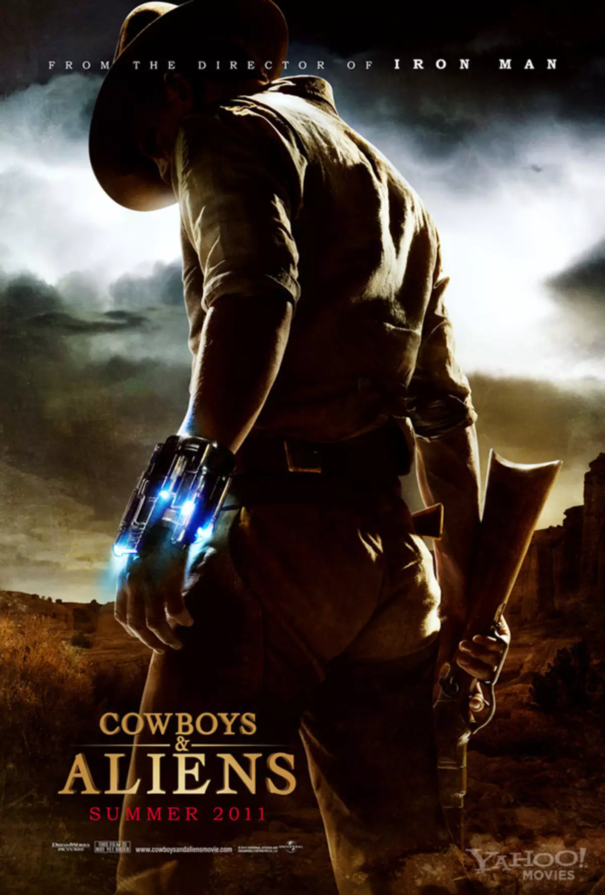 Trailer untuk filem "Cowboys Against Aliens"